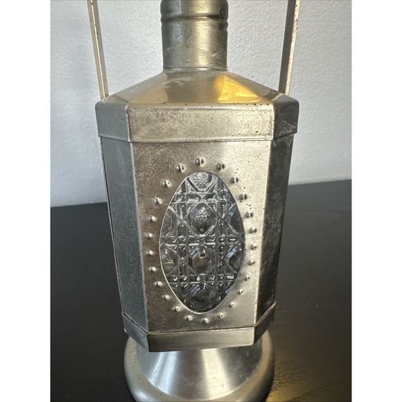 Vintage Musical Decanter Lantern Style plays‎ 'How Dry I am' When Lifted Works! - Picture 4 of 9
